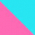 Aqua / Hot Pink