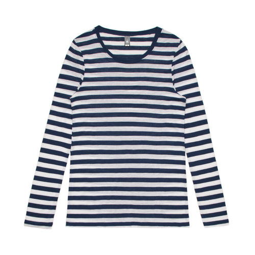 WORKWEAR, SAFETY & CORPORATE CLOTHING SPECIALISTS FINE STRIPE L/S TEE