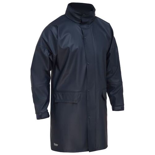 WORKWEAR, SAFETY & CORPORATE CLOTHING SPECIALISTS STRETCH PU RAIN COAT