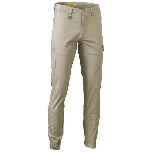 WORKWEAR, SAFETY & CORPORATE CLOTHING SPECIALISTS STRETCH COTTON DRILL CARGO CUFFED PANTS
