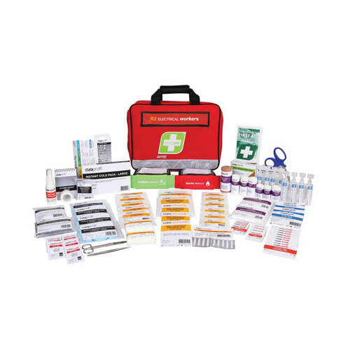 WORKWEAR, SAFETY & CORPORATE CLOTHING SPECIALISTS First Aid Kit, R2, Electrical Workers Kit, Soft Pack