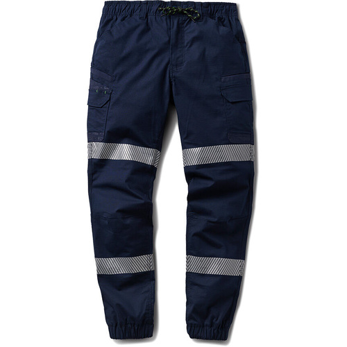 WORKWEAR, SAFETY & CORPORATE CLOTHING SPECIALISTS WP-12T - Taped Elastic Waist Stretch Ripstop Work Pant