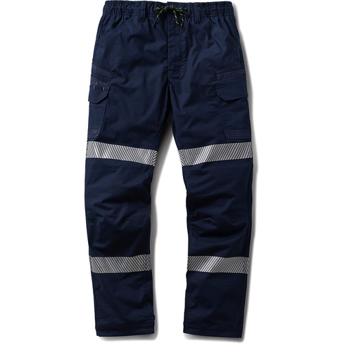 WORKWEAR, SAFETY & CORPORATE CLOTHING SPECIALISTS WP-12T - Taped Elastic Waist Stretch Ripstop Work Pant