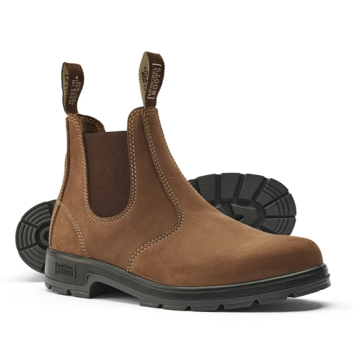 WORKWEAR, SAFETY & CORPORATE CLOTHING SPECIALISTS Vintage Brown K9 Elastic Sided Boot
