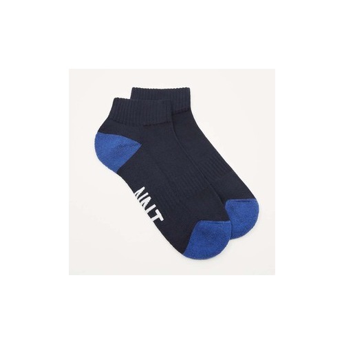 WORKWEAR, SAFETY & CORPORATE CLOTHING SPECIALISTS - BAMBOO SPORTS SOCK ANKLE LENGTH CONTRAST HEEL