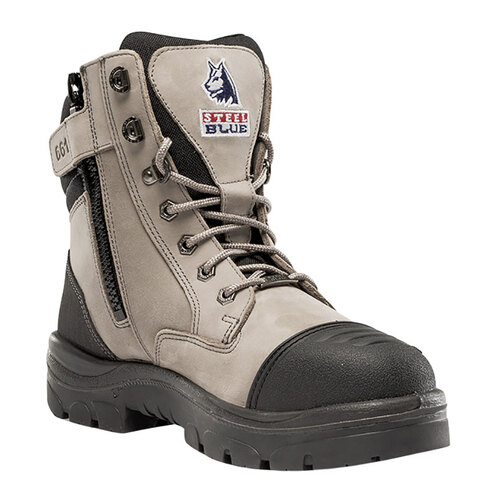 WORKWEAR, SAFETY & CORPORATE CLOTHING SPECIALISTS - SOUTHERN CROSS ZIP SCUFF - TPU - Zip Sided Boot