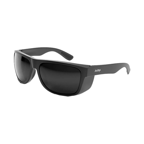 WORKWEAR, SAFETY & CORPORATE CLOTHING SPECIALISTS - Rapids Matte Black Frame Polarised Lens