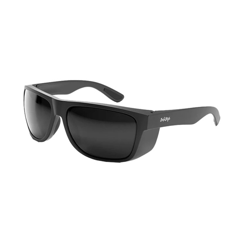 WORKWEAR, SAFETY & CORPORATE CLOTHING SPECIALISTS Rapids Matte Black Frame Tinted Lens