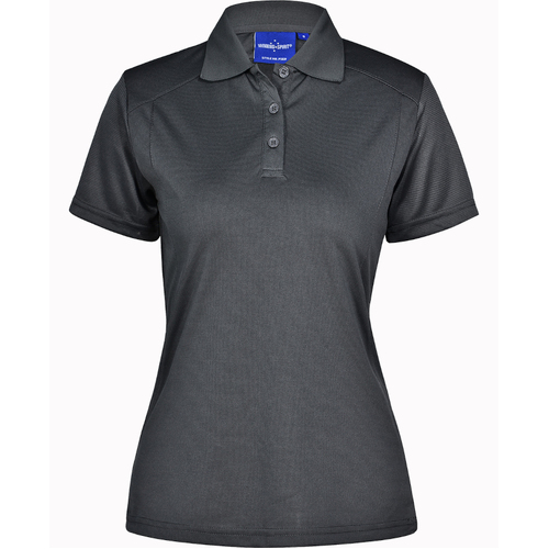 WORKWEAR, SAFETY & CORPORATE CLOTHING SPECIALISTS ladies bamboo charcoal S/S Polo