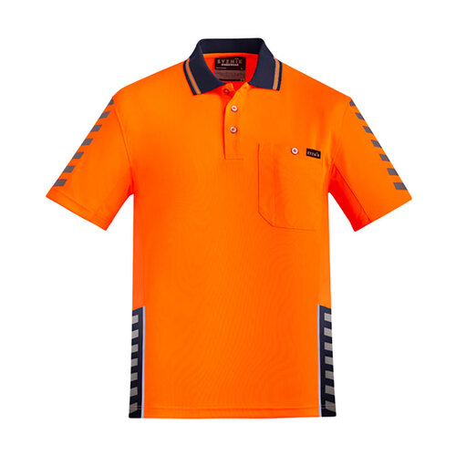 WORKWEAR, SAFETY & CORPORATE CLOTHING SPECIALISTS - Mens Hi Vis Komodo Polo