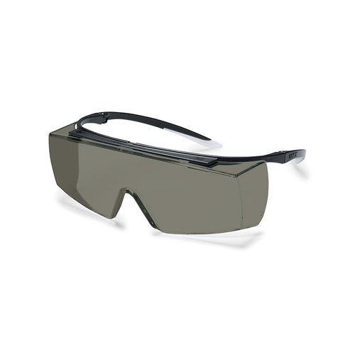 WORKWEAR, SAFETY & CORPORATE CLOTHING SPECIALISTS uvex super OTG, Black frame, Grey sv sapphire lens