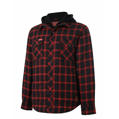 WORKWEAR, SAFETY & CORPORATE CLOTHING SPECIALISTS - Red Collection - MENS QUILTED SHACKET